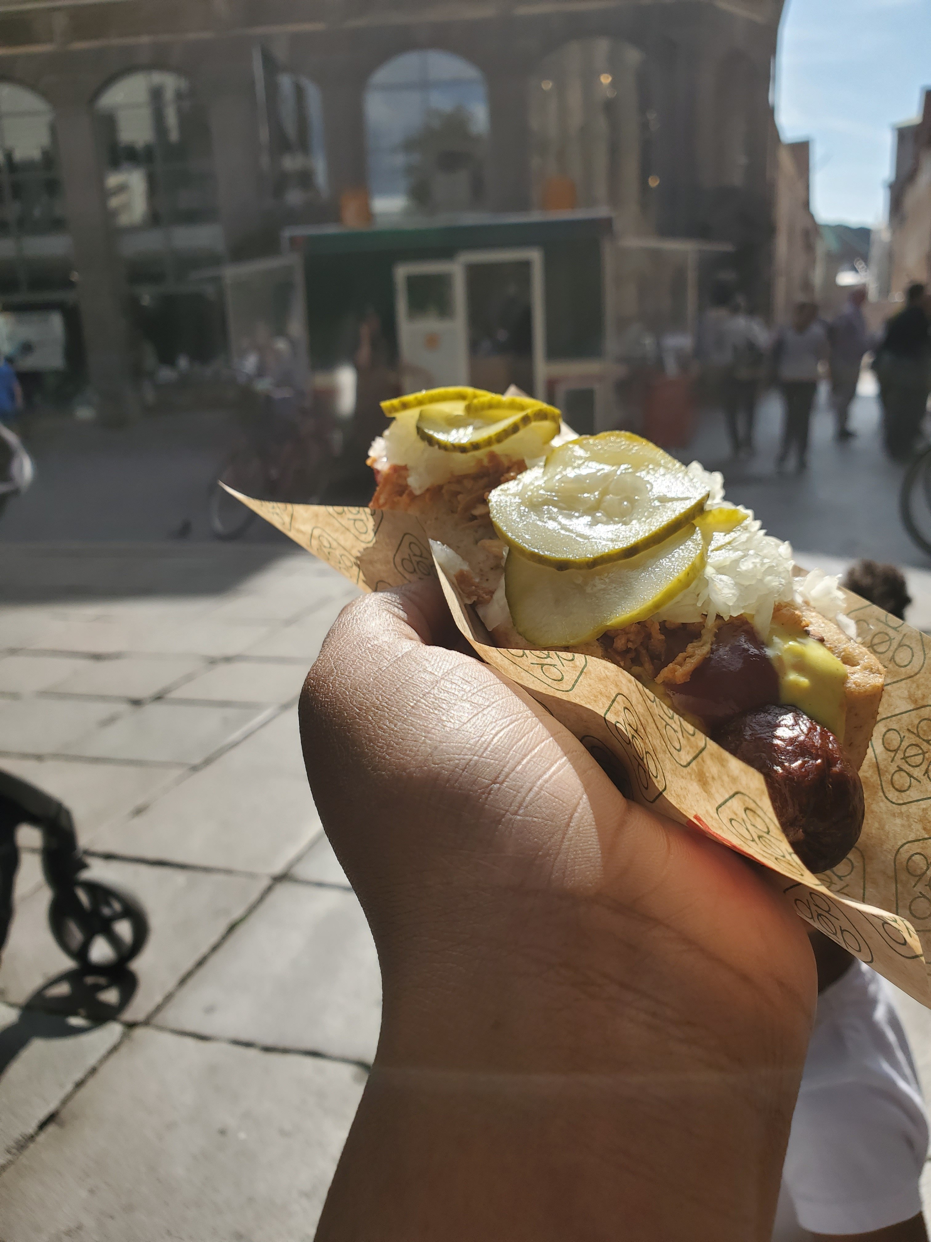 Best hot dogs in Copenhagen at døp